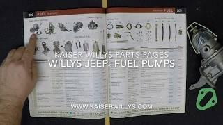 Single and Dual Action Fuel Pumps - Kaiser Willys Jeep Parts