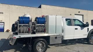 9’ Flatbed Pressure Washing Rig