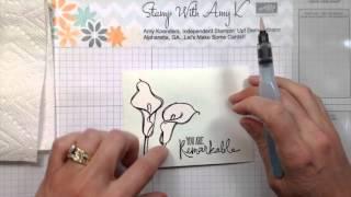 Watercoloring Tips - Stamp With Amy K