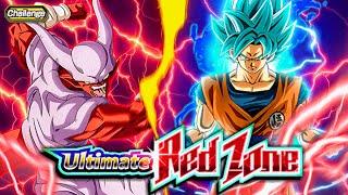 EZA TEQ SUPER JANEMBA VS. BLUE GOKU! THE ULTIMATE RED ZONE! (DBZ: Dokkan Battle)
