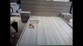 laminated MDF board bed.