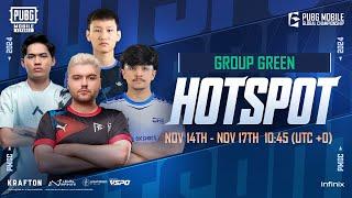 Group Green Hotspot | 2024 PUBG MOBILE GLOBAL CHAMPIONSHIP