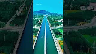 Advanced Technology ని  ఉపయోగించి పెద్ద పెద్ద కాలువలను నిర్మిస్తోంది!