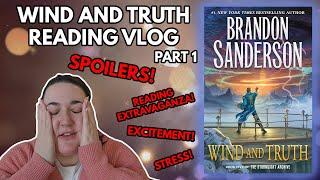 WIND AND TRUTH reading vlog (SPOILERS!) || days 1 - 5 ️️