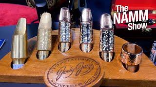 JodyJazz Hand-hammered Mouthpiece with Jody Espina – NAMM 2022