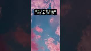 당신이 죽을 장소를 고를 수 있다면? #8 #shorts