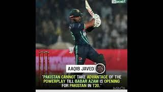 Aqib Javed tweet about Babar azam #babarazam #aqibjavedofficial #cricketnews #psl #pcb #pakcricket