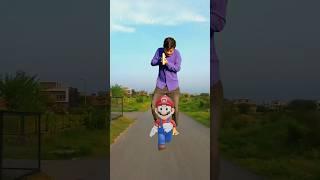 Super mario vs me running - funny vfx magic video 