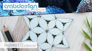 crabdesign Tutorial 40: Fragment E12 als Stern - by Marina Dali