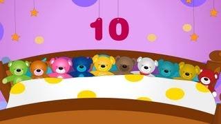 Ten in the bed | Ten in bed | Nursery rhyme