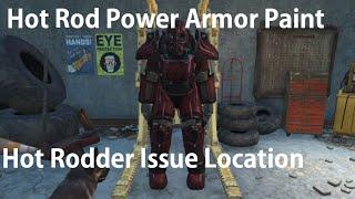 Fallout 4 - Hot Rod Flame Power Armor Location Hot Rodder Issue Location