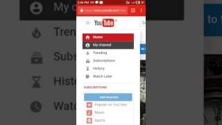 How to make multiple channel on YouTube by mobile phone