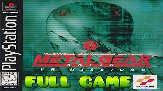 Metal Gear Solid: VR Missions [PS1] 100% Gameplay Walkthrough FULL GAME [4K60ᶠᵖˢ UHD]