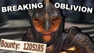 Breaking Elder Scrolls 4 Oblivion By Only Breaking The Law