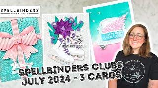 Spellbinders July 2024 Clubs [3 Cards!]