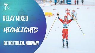 Norway II snatch victory in Mixed 4x5 km Relay | Beitostolen | FIS Cross Country