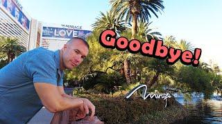 Saying Goodbye to the Mirage Hotel & Casino in Las Vegas (My Final Stay)