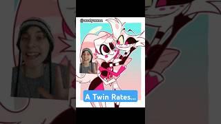Good Twin Representation? #hazbinhotel #ratingtwins #angeldust #angelandmolly #characterdesign