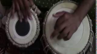 Tharak sanjeew Tabla kayda inTeen taal