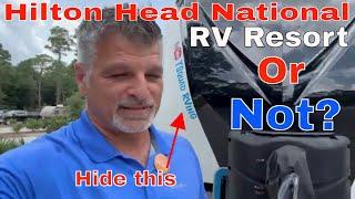 Not so good experience at Hilton Head National RV Resort