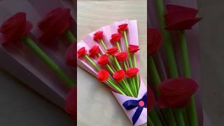 Paper Flower Bouquet For Mother’s Day | Mother’s Day Flowers | Mother’s Day Craft Ideas
