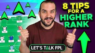 8 FPL Tips for a high rank (Beginners Guide) | Fantasy Premier League Tips 2024/25