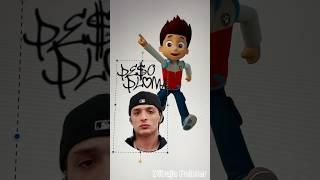 Transformando a Ryder en Peso Pluma #ryder #pesopluma