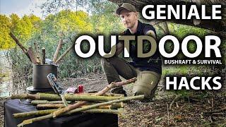 Geniale Outdoor, Bushcraft & Survival Hacks... Oder auch nicht