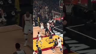 NBA 2K24 LeBron Dunk No.25 #shorts #shortsfeed #nba2k24