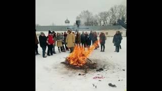 Масленица в слоу моушен