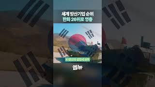 세계 방산기업 순위, 국내 기업들은 과연 몇위?