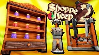 Creating the ULTIMATE Business and Baking Bread! - Shoppe Keep 2 Gameplay