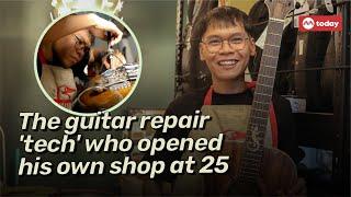 The guitar repair 'tech' who opened his own shop at 25