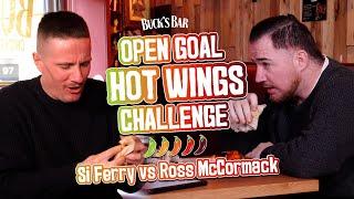  SI FERRY vs ROSS McCORMACK | Buck's Bar Hot Wings Challenge!