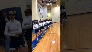  WHO WANT THE SMOKE  #cheer #cheerleading #highschoolbasketball #girlsbasketball