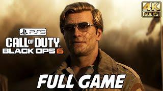 Call of Duty: Black Ops 6 FULL GAME Walkthrough (PS5) No Commentary Gameplay @ 4K 60ᶠᵖˢ 