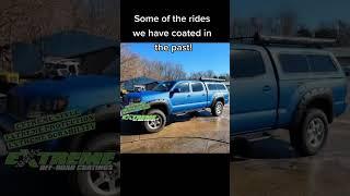 Extreme off road coatings bedliner transformation's #auto #automobile #offroad #nashville #autoshow2