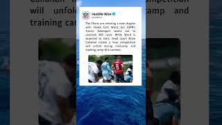 Cam Ward vs. Will Levis: Titans QB Battle Brewing Ahead of 2025 Season | #shorts