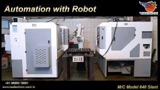 Automation with Robot | RealTech CNC Machine VD 337