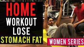 Women's Workout: Lose STOMACH FAT At Home! | AESTHETICALLY