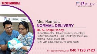 " Normal Delivery Experience " at KIMS Cuddles, Kondapur | Dr. K. Shilpi Reddy