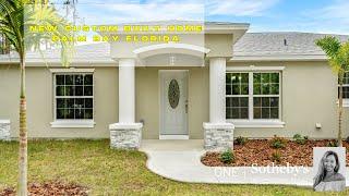 Brand New Construction Home in Palm Bay  Florida with Custom Home Builder