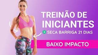 TREINO Leve para INICIANTES  (Baixo Impacto) - AEROHIIT