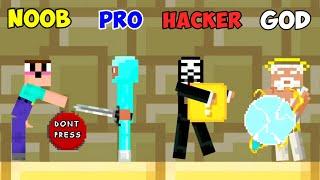 Noob vs Pro vs Hacker 4: Lucky Block Gameplay