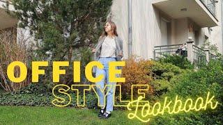 Office Style Lookbook - 5 outfits for 5 days of the week (spring edition)