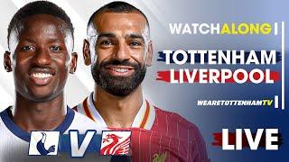 Tottenham Vs Liverpool • Premier League [LIVE WATCH ALONG]