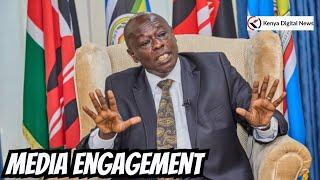 LIVE: Former DP Gachagua's Explosive media interview ahead of his Party launch!!