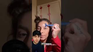 Shaving Eyebrows On TikTok 