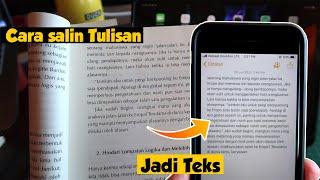 Cara Salin Tulisan di Kertas Menjadi Teks ke iPhone