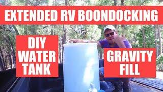 No Pump, No Problem: Our Gravity-Fill RV Water Tank Setup